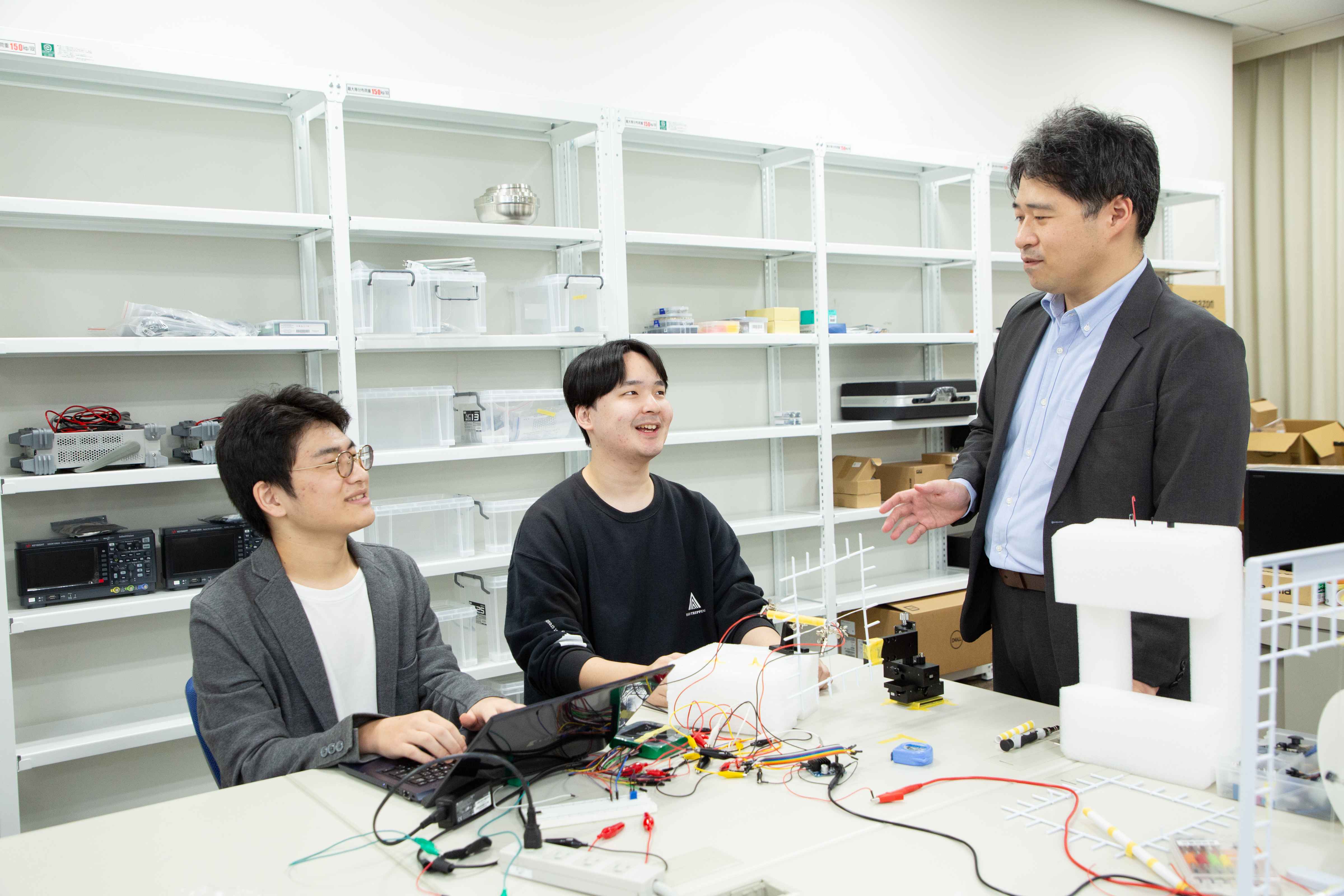 藤原研究室の様子